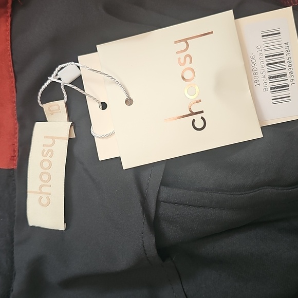 Choosy In a Mood Dress Black And Sienna NWT Size 12 - Picture 6 of 6